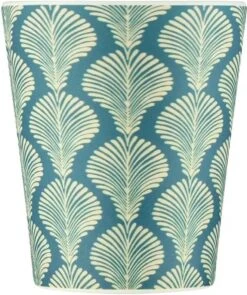 Ecoffee Cup Creasy Lu PLA - Koffiebeker To Go 240 Ml - Groenblauw Siliconen -Beste Bestek Winkel 1004x1200 1