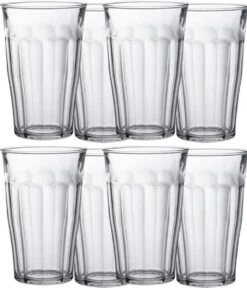 Duralex 12x Longdrinkglazen 500 Ml - 50 Cl - Longdrink Glazen - Water/sap/koffie/thee Pglazen - Longdrink Glazen Van Glas