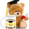 Geslaagd Gefeliciteerd Cadeau Mok / Beker Inclusief Afstudeer Kado Knuffel -Beste Bestek Winkel 1052x1200 2