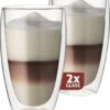 Maxxo Latteglazen - Dubbelwandig - 380ml - 2 Stuks 1 Maxxo Latteglazen - Dubbelwandig - 380ml - 2 Stuks -Beste Bestek Winkel 1064x1200