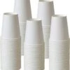 Drinkbeker Wit - Koffiebeker - Kartonnen Beker - 265ml - 100 Stuks - Wegwerpbeker - Papieren Beker - To-Go -Beste Bestek Winkel 1082x1200 2