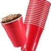 Merkloos Red Cups - 25stuk(s) - 475ml - Party Cups - Beerpong - Drankspel - Beerpong Bekers - Plastic Bekers -Beste Bestek Winkel 1084x1200 1