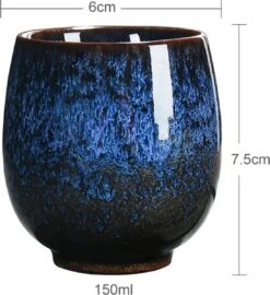 Simple Solutions Set Van 4 Koffiekopjes - Keramiek - Koffiebeker 150 Ml Zonder Oor - Mooi Cadeau Voor Man En Vrouw -Beste Bestek Winkel 1096x1200