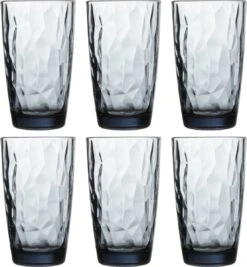 Bormioli Rocco Diamond Longdrinkglas - 47 Cl - Blauw - Set-6 -Beste Bestek Winkel 1110x1200