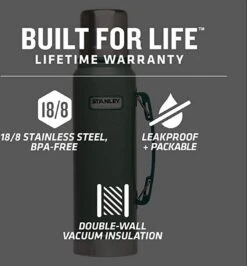 Stanley The Stacking Beer Pint 0,47l - Beker - Hammertone Green -Beste Bestek Winkel 1113x1200 5