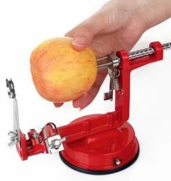 3-In-1 Appelmachine Rood - Appelboor, Appelschiller En Appelsnijder - Fruitsnijder - Groentesnijder - Klokhuis Verwijderaar - Fruitmachine - Keukenapparaat 12 3-In-1 Appelmachine Rood - Appelboor, Appelschiller En Appelsnijder - Fruitsnijder - Groentesnijder - Klokhuis Verwijderaar - Fruitmachine - Keukenapparaat -Beste Bestek Winkel 1134x1200 1
