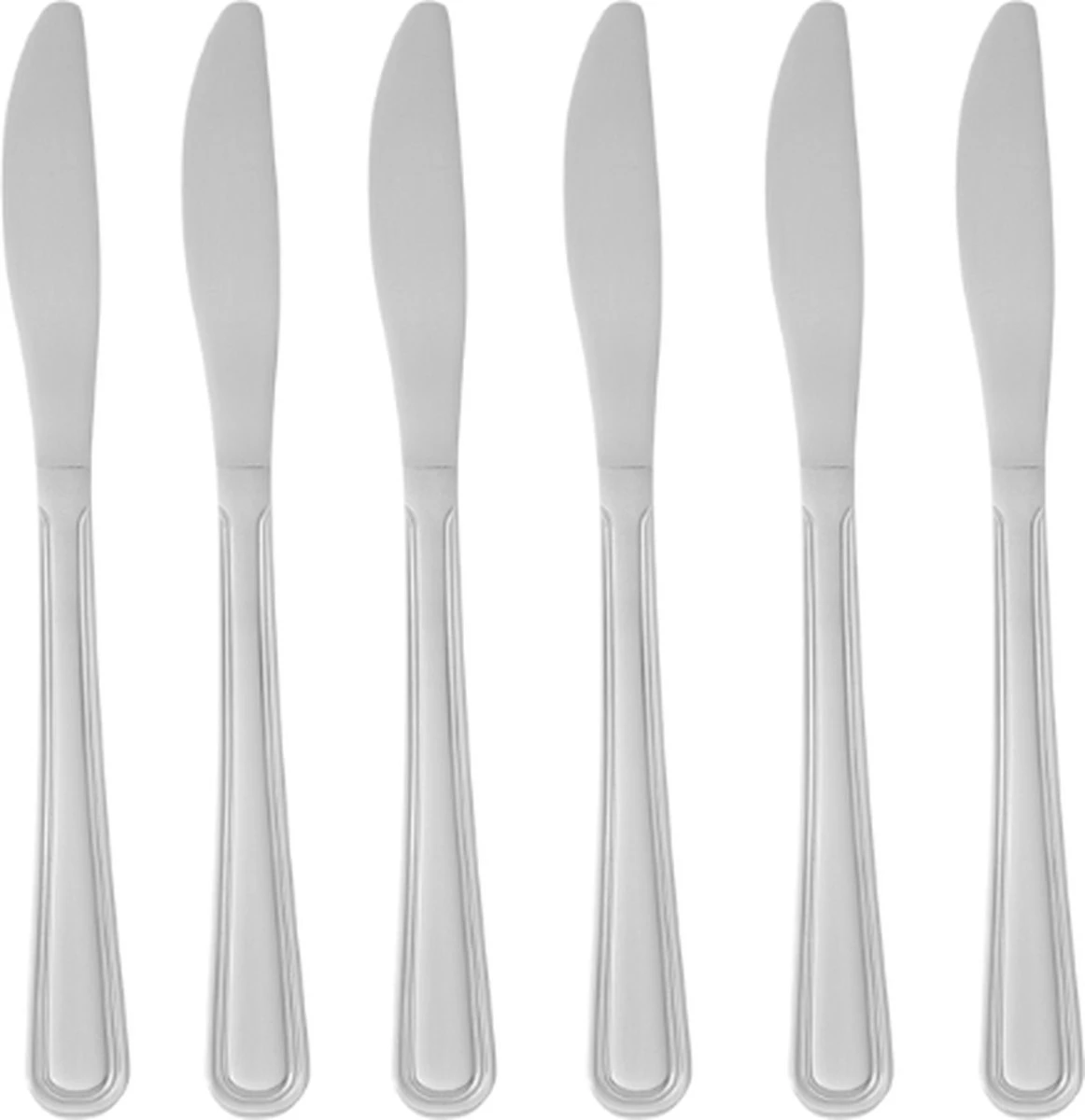 Hendi Tafelmessen - Kitchen Line - 21,5cm - RVS 18/0 ( Set Van 6 ) 3 Hendi Tafelmessen - Kitchen Line - 21,5cm - RVS 18/0 ( Set Van 6 )