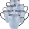Koffiekopjes - Cappuccino Kop - Theemok - Koffiebeker - Blauw - 320ml - Set Van 6 1 Koffiekopjes - Cappuccino Kop - Theemok - Koffiebeker - Blauw - 320ml - Set Van 6 -Beste Bestek Winkel 1183x1200 5