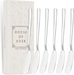 House Of Husk Botermesjes Set - Zilver - RVS - Botermes - Smeermessen - Tapas Mesjes - 6 Stuks -Beste Bestek Winkel 1185x1200 1