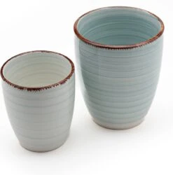 Koffiekopjes - Ocean Blue - Koffiebeker - Unieke Kleuren - Blauw - Set Van 12 Kopjes (ook Los Verkrijgbaar) - 160ML En 340ML - Porselein - Hip En Trendy -Beste Bestek Winkel 1186x1200 4