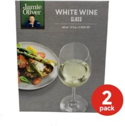 4 Jamie Oliver Wijnglazen - Witte Wijn - Set Van 4 (445ml) -Beste Bestek Winkel 1191x1200 4