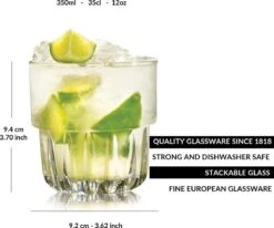 Libbey Drinkglas Everest - 355 Ml / 35,5 Cl - 6 Stuks - Stapelbaar - Hoge Kwaliteit -Beste Bestek Winkel 1200x1003 2