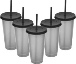 Herbruikbare Bekers Met Rietje En Deksel Van Plastic – Starbucks Design – Drinkbekers Met Rietje – Kleur Veranderende Beker -Beste Bestek Winkel 1200x1012