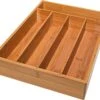 Merkloos Bamboehouten Bestekbak - 5 Compartimenten - 25 X 35 X 6 Cm. - Organizer - 5 Vaks 2 Merkloos Bamboehouten Bestekbak - 5 Compartimenten - 25 X 35 X 6 Cm. - Organizer - 5 Vaks -Beste Bestek Winkel 1200x1018 1