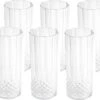 Merkloos 6x Stuks Herbruikbare Kunststof Longdrinkglazen 400 Ml Met Kristaleffect 2 Merkloos 6x Stuks Herbruikbare Kunststof Longdrinkglazen 400 Ml Met Kristaleffect -Beste Bestek Winkel 1200x1053