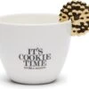 Riviera Maison Koffiemok, Mok/ Kopje Met Goud Detail - It's Cookie Time Mug - Wit - Porselein - 300 ML - 1 Stuk -Beste Bestek Winkel 1200x1059