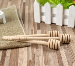 Honing Lepel - Dipper - Hout - Honeydripper - Keukengerei - Ontbijt - Hout - 2 Stuks - 15.5 Cm -Beste Bestek Winkel 1200x1063 1