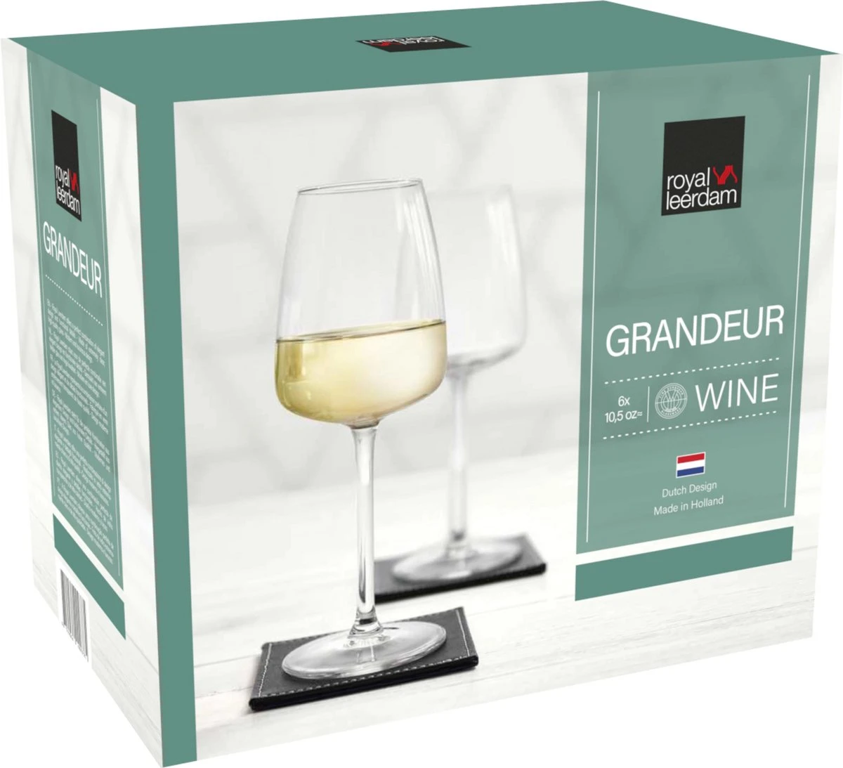 Royal Leerdam Wijnglas Grandeur 31 Cl - Transparant 6 Stuk(s) 4 Royal Leerdam Wijnglas Grandeur 31 Cl - Transparant 6 Stuk(s) - Afbeelding 2