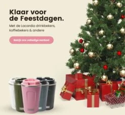 LaCardia Koffiebeker To Go Premium Zwart – Thermosbeker – Theebeker – 380ML – Herbruikbaar -Beste Bestek Winkel 1200x1102 2