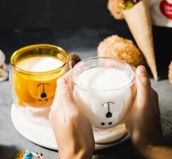 Set Van 2 Beer Design Dubbelwandige Glazen - Dubbelwandige Koffieglazen - Latte Macchiato Koffiemok/Koffiebeker - Double Glass Waterglazen - Theeglazen - Espresso Kopjes - Koffiekop & Koffiemok - Drinkglazen 250ML -Beste Bestek Winkel 1200x1106 2