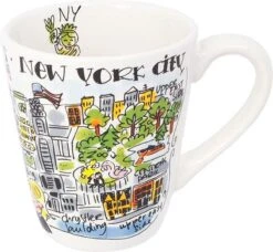 Blond Amsterdam City New York Mok - 350 Ml 13 Blond Amsterdam City New York Mok - 350 Ml -Beste Bestek Winkel 1200x1106 3