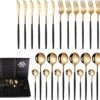 Timmers Trading Bestekset 6 Persoons - Gouden Bestek - Bestekset Goud 24 Delig - Vaatwasserbestendig -Beste Bestek Winkel 1200x1144