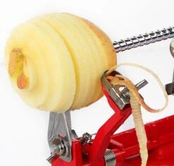 3-In-1 Appelmachine Rood - Appelboor, Appelschiller En Appelsnijder - Fruitsnijder - Groentesnijder - Klokhuis Verwijderaar - Fruitmachine - Keukenapparaat 10 3-In-1 Appelmachine Rood - Appelboor, Appelschiller En Appelsnijder - Fruitsnijder - Groentesnijder - Klokhuis Verwijderaar - Fruitmachine - Keukenapparaat -Beste Bestek Winkel 1200x1148