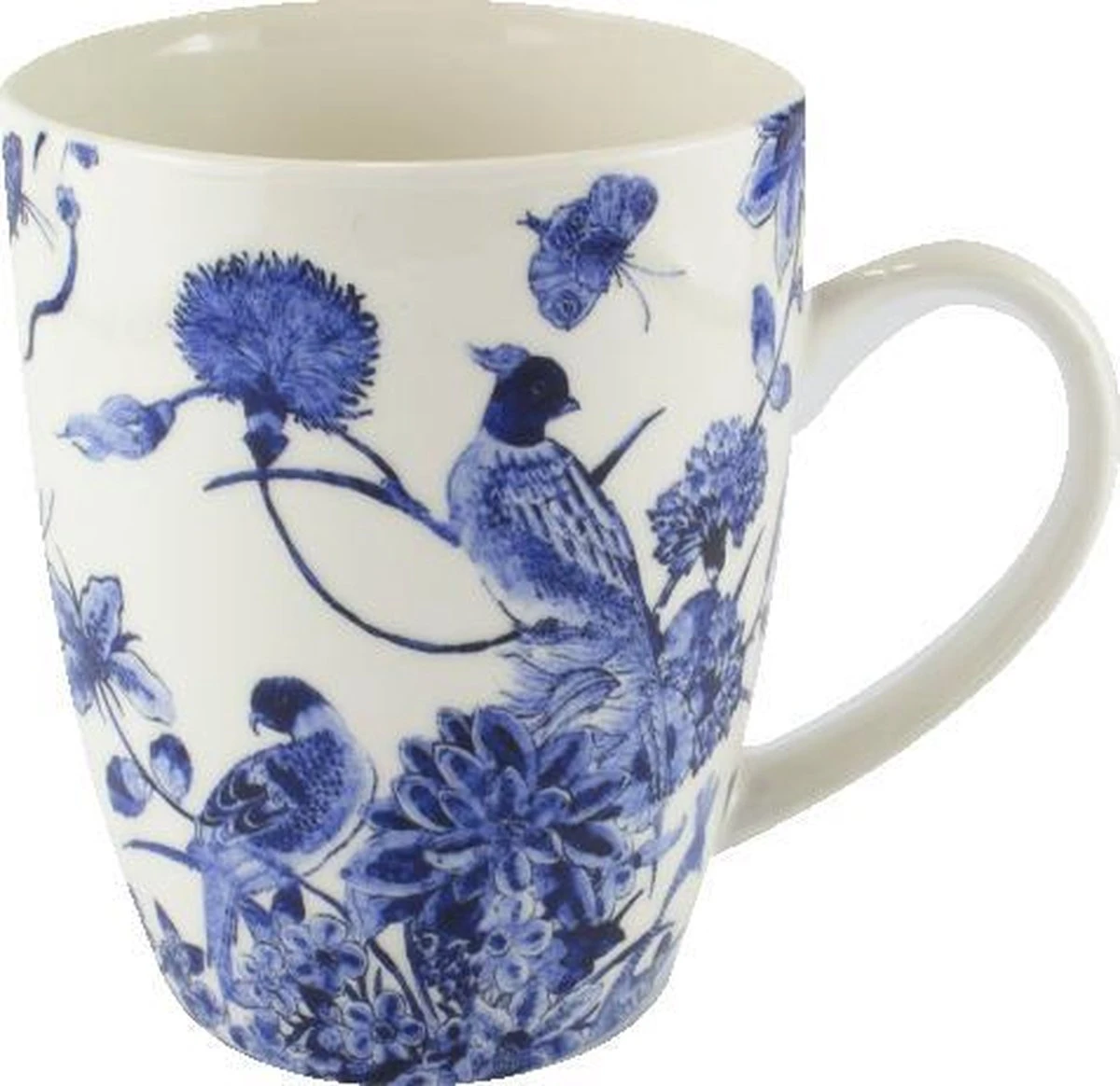 Mok, Delftsblauwe Vogels, Rijksmuseum 3 Mok, Delftsblauwe Vogels, Rijksmuseum