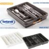 Tontarelli Mixy Verstelbare Bestekbak Met Dubbele Tray B 31,7 Tot 55 X L 41,8 X H7,7 Cm - Antraciet 1 Tontarelli Mixy Verstelbare Bestekbak Met Dubbele Tray B 31,7 Tot 55 X L 41,8 X H7,7 Cm - Antraciet -Beste Bestek Winkel 1200x1167 1