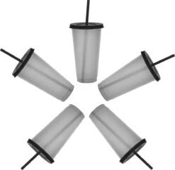 Herbruikbare Bekers Met Rietje En Deksel Van Plastic – Starbucks Design – Drinkbekers Met Rietje – Kleur Veranderende Beker -Beste Bestek Winkel 1200x1168 1