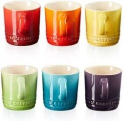 Le Creuset Espresso Kopjes Rainbow 100 Ml - 6 Stuks 9 Le Creuset Espresso Kopjes Rainbow 100 Ml - 6 Stuks -Beste Bestek Winkel 1200x1171 9