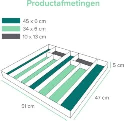 Grote Bestekbak Bamboe 51x47cm | Besteklade Van Coninx | Bestekhouder | Opbergbak | Duurzaam | Voor Laden Van 47cm Diep 15 Grote Bestekbak Bamboe 51x47cm | Besteklade Van Coninx | Bestekhouder | Opbergbak | Duurzaam | Voor Laden Van 47cm Diep -Beste Bestek Winkel 1200x1175