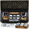 Whisiskey Luxe Whiskey Rocks Set - Whiskey Stones - 6 Stuks - IJstang - Herbruikbare IJsblokjes - Graniet Whiskey Stenen Voor Glazen - Accessoires - IJklontjes Steen - Drank Koeler - Cadeau Voor Man & Vrouw -Beste Bestek Winkel 1200x1183 2