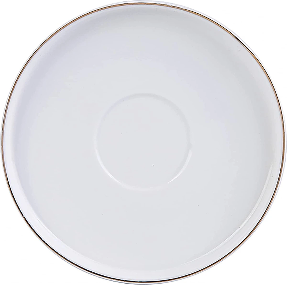 Karaca - Saturn Gold Turkse Koffiekopjes, Mokkakopjes Set - Porselein - Voor 6 Personen, 12-delig, Wit En Goud, 6 Espressokopjes En 6 Schoteltjes - Koffieservies 6 Karaca - Saturn Gold Turkse Koffiekopjes, Mokkakopjes Set - Porselein - Voor 6 Personen, 12-delig, Wit En Goud, 6 Espressokopjes En 6 Schoteltjes - Koffieservies - Afbeelding 4