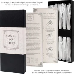 House Of Husk Chopsticks Set - Koreaanse Eetstokjes - Vaatwasserbestendig - RVS - 5 Paar - Goud -Beste Bestek Winkel 1200x1195 3