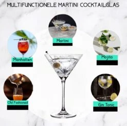 TEN Kristallen Espresso Martini Glazen 6 Stuks - Espresso Glazen 240ml + 40 Cocktail Recepten -Beste Bestek Winkel 1200x1196 7