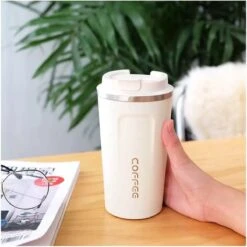 Koffiebeker To Go - RVS Thermosbeker - Drinkfles - Herbruikbare Koffiebeker - 500 Ml - Wit 13 Koffiebeker To Go - RVS Thermosbeker - Drinkfles - Herbruikbare Koffiebeker - 500 Ml - Wit -Beste Bestek Winkel 1200x1198 33