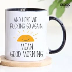 Goodmorning Mok - Mok Met Tekst - Grappige Mok - Verjaardag Cadeau - Cadeau Voor Man - Cadeau Voor Vrouw - Cadeau Voor Haar - Cadeau Voor Hem - Grappige Cadeau - Thee Glazen - Valentijn Cadeautjes - Koffiekopjes -Beste Bestek Winkel 1200x1200 1009