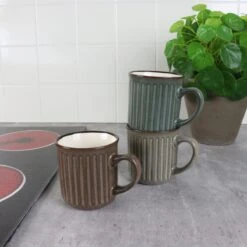 OTIX Koffiekopjes - Met Oor - Set Van 4 - Aardewerk - 250 Ml -Beste Bestek Winkel 1200x1200 1048