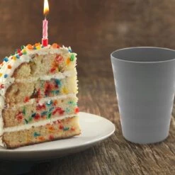 Luxe Herbruikbare Drinkbekers Van In Round – 5 Stuks – Grijs – Plastic / Kunststof – Drinkbeker Voor Volwassenen En Kinderen – Alternatief Voor Wegwerp Bekers – Drink Beker – Limonadeglazen Sapglazen – Camping Servies – Onbreekbare Glazen – Beerpong -Beste Bestek Winkel 1200x1200 1070