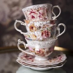 Clayre & Eef Kop En Schotel 200 Ml Roze Wit Porselein Rond Bloemen Servies Cadeau Voor Haar Cappuccino 15 Clayre & Eef Kop En Schotel 200 Ml Roze Wit Porselein Rond Bloemen Servies Cadeau Voor Haar Cappuccino -Beste Bestek Winkel 1200x1200 1105