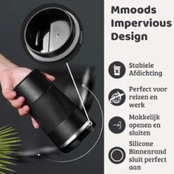 Mmoods Thermosbeker Voor Koffie En Thee 380ml - Koffiebeker To Go - Reisbeker Voor Auto - Herbruikbare Drinkfes Voor Warme En Koude Dranken - Ecologische Thermoskan Zwart Geschenk 14 Mmoods Thermosbeker Voor Koffie En Thee 380ml - Koffiebeker To Go - Reisbeker Voor Auto - Herbruikbare Drinkfes Voor Warme En Koude Dranken - Ecologische Thermoskan Zwart Geschenk -Beste Bestek Winkel 1200x1200 1151
