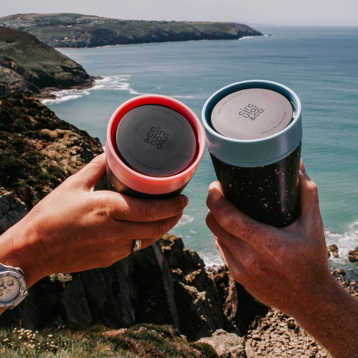 RCUP 340 Ml - Zwart/Blauw Black And Teal 9 RCUP 340 Ml - Zwart/Blauw Black And Teal - Afbeelding 7