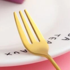 Gebaksvorkjes Donut Set Van 4 Taartvorkjes - Goud -Beste Bestek Winkel 1200x1200 138