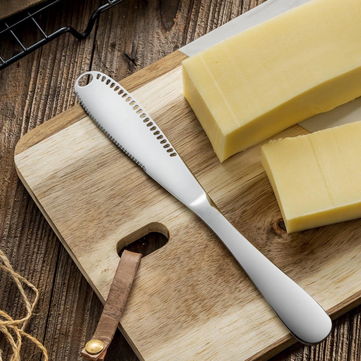 Merkloos Zilverkleurige 3-delige Botermessen Set - Roestvrijstaal - Messenset Voor De Boter - 3 X 20,8 X 1,6 Cm 6 Merkloos Zilverkleurige 3-delige Botermessen Set - Roestvrijstaal - Messenset Voor De Boter - 3 X 20,8 X 1,6 Cm - Afbeelding 4