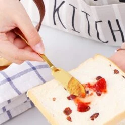 House Of Husk Botermesjes Set - Goud - RVS - Botermes - Smeermessen - Tapas Mesjes - 6 Stuks 11 House Of Husk Botermesjes Set - Goud - RVS - Botermes - Smeermessen - Tapas Mesjes - 6 Stuks -Beste Bestek Winkel 1200x1200 158