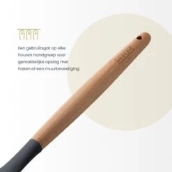 Hescom Siliconen Gesloten Opscheplepel Met Anti-aanbaklaag - Keukengerei Met Ergonomisch Design - Hittebestendige Serveerlepel - Vaatwasservriendelijk -Beste Bestek Winkel 1200x1200 23