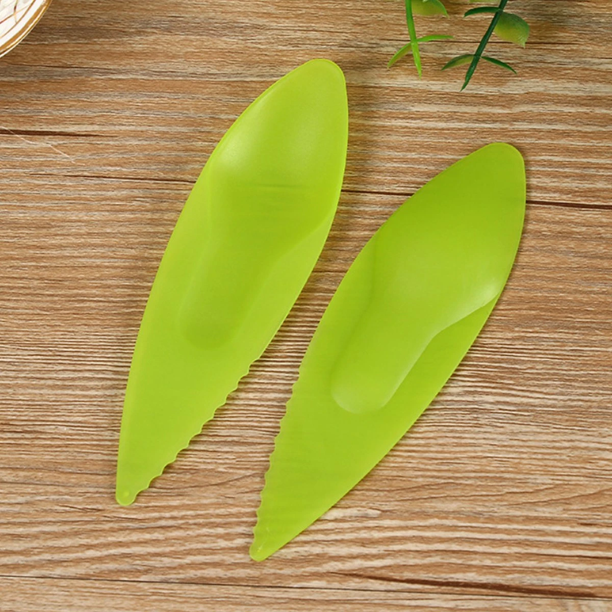 Merkloos Kiwi Lepel/Mes | Kunststof | 10,5cm | Ideaal Voor Kinderen | 3, 5 Of 8 Stuks Hoge Korting! 5 Merkloos Kiwi Lepel/Mes | Kunststof | 10,5cm | Ideaal Voor Kinderen | 3, 5 Of 8 Stuks Hoge Korting! - Afbeelding 3