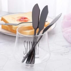 House Of Husk Botermesjes Set - Zwart - RVS - Botermes - Smeermessen - Tapas Mesjes - 6 Stuks -Beste Bestek Winkel 1200x1200 277