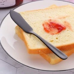 House Of Husk Botermesjes Set - Zwart - RVS - Botermes - Smeermessen - Tapas Mesjes - 6 Stuks -Beste Bestek Winkel 1200x1200 279